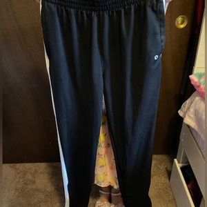 Blacks and white joggers